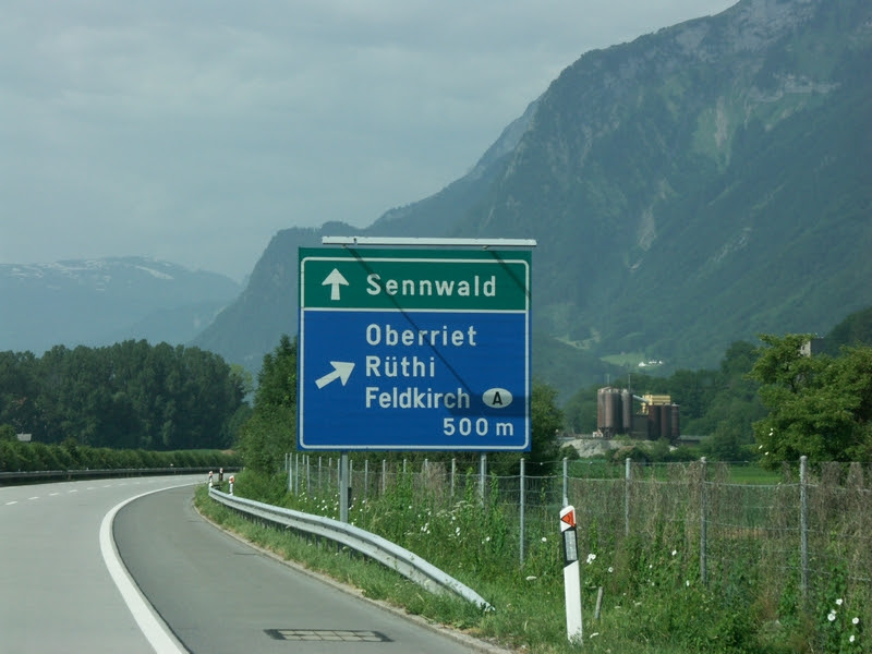 Bilder von der A1 / A13 - Autobahnen.CH