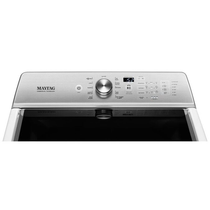 Maytag 5.2-cu ft High Efficiency Top-Load Washer (White ...
