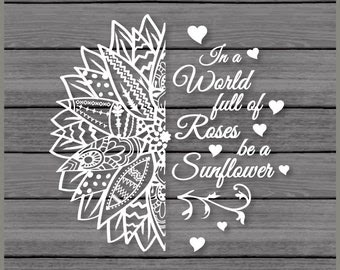 Download 3D Sunflower Mandala Svg Free - 86+ SVG PNG EPS DXF File for Cricut, Silhouette and Other Machine