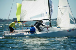 J/70 sailor Will Welles at St Pete regatta
