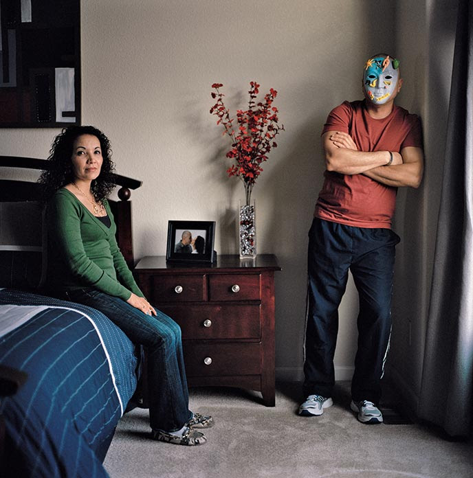 Picture of Army First Sgt. David Griego and his wife