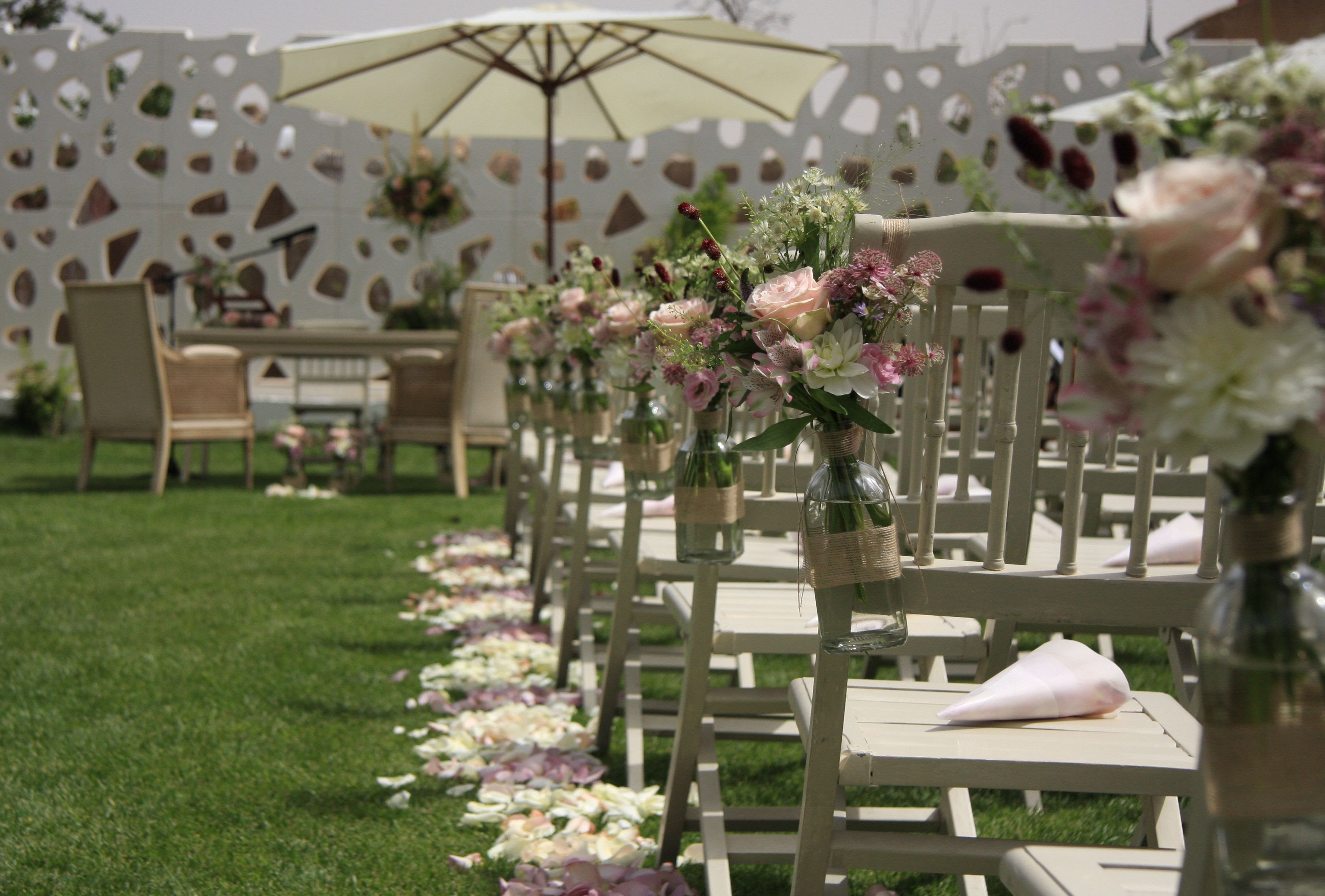 Decoración vintage para bodas