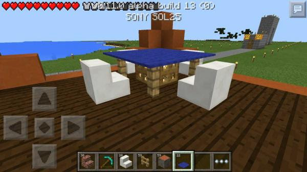 レストラン建築 内装編 のんびりマイクラpe