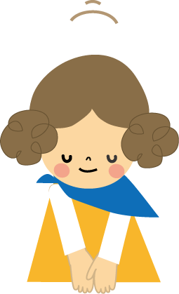 お礼 お辞儀 のイラスト 無料 フリー 素材