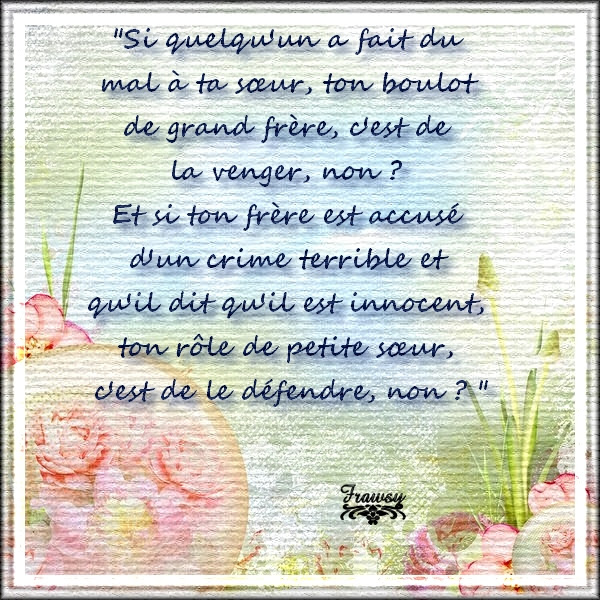 Citation Amour Fraternel Entre Frere Et Soeur Best Citations D Amour