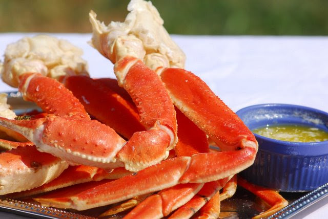 crab legs painting