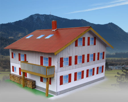 Bastelbogen Haus Zum Ausdrucken Kostenlos