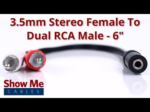 Video 6 Pin To 3.5 Mm