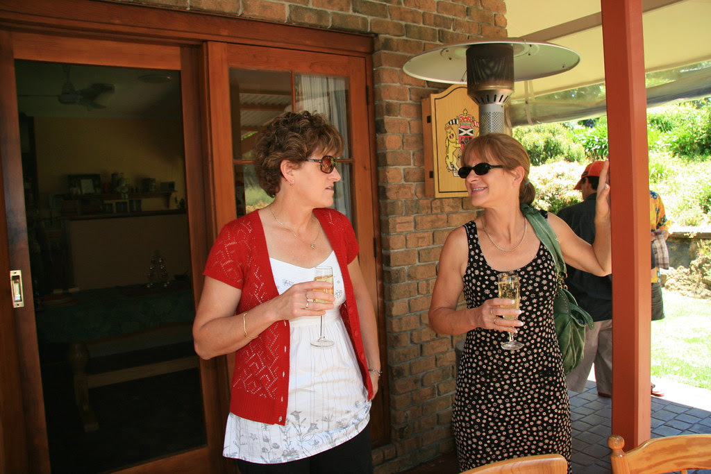 Christine and Joanne