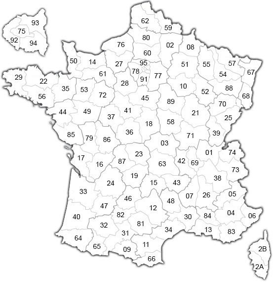  cartes et informations des régions ...