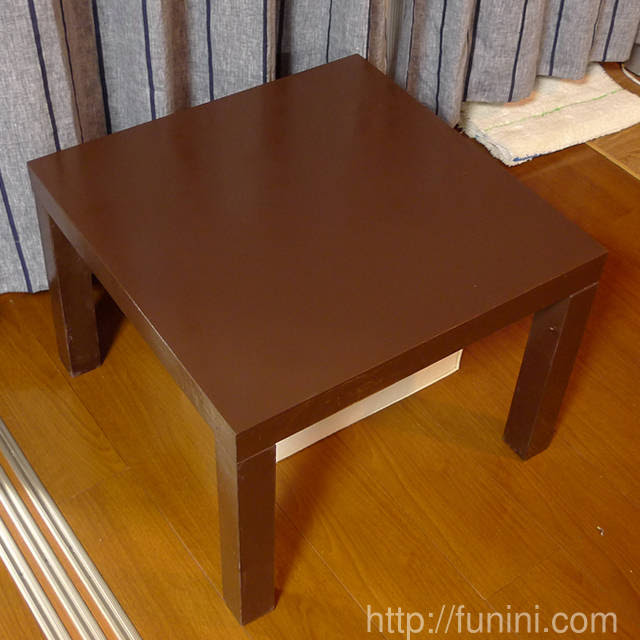 Ikea テーブルを再塗装 Funini Com