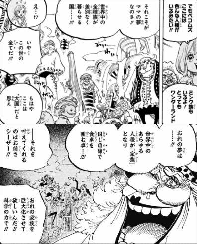 ワンピース 6話 着々と全貌が見えてきたビッグマムの家族 ヤマカム