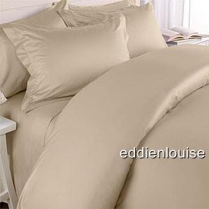 Egyptian Cotton Percale 21" Super Deep Pockets Queen Sheet Sets | eBay