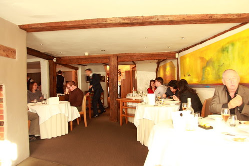 Inside the restaurant