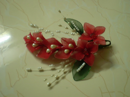 cala lily hairflorals
