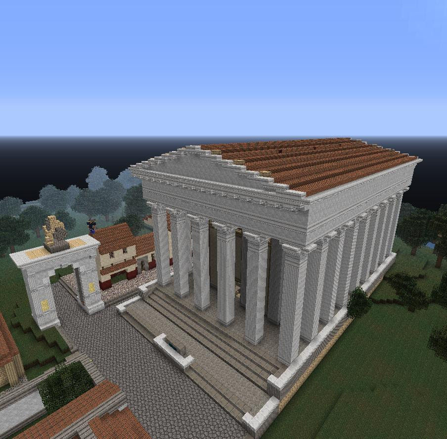 Roman Temple - Need Help with interior! - Creative Mode 