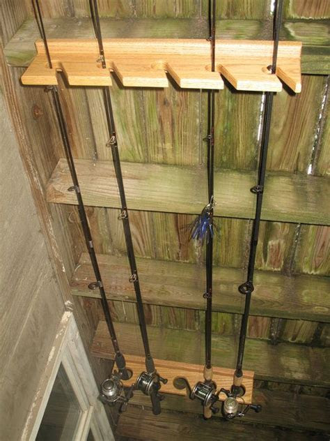 woodworking plans fishing rod rack