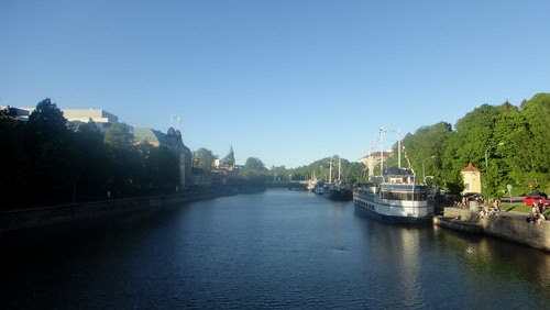 Aura River in the sun, Turku (20110603)