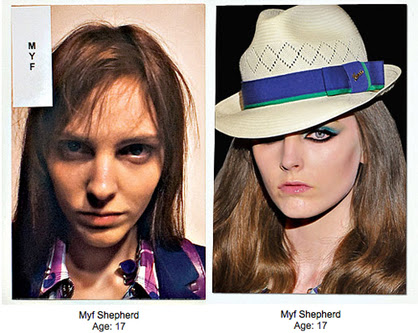 models without makeup. Models Without Makeup - Yikes!