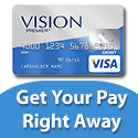 Vision Premier Prepaid Visa Debit Card