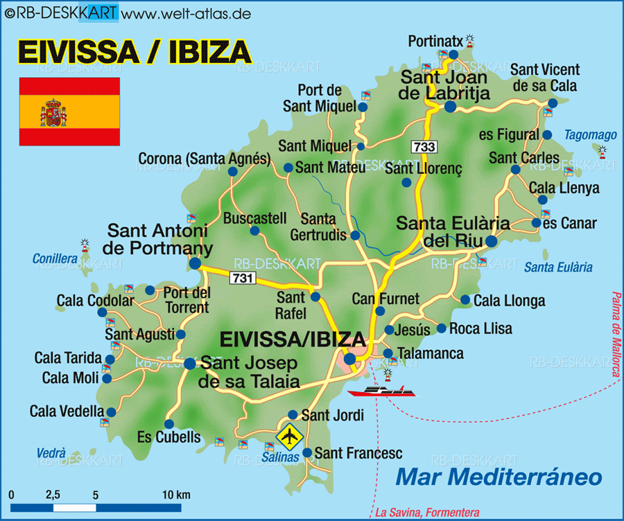 Ibiza Spania - locul in care vacanta la soare rimeaza cu ...