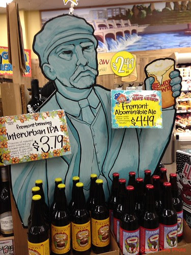 TJ's New Pitchman for Fremont Brewing by Seattle Daily Photo