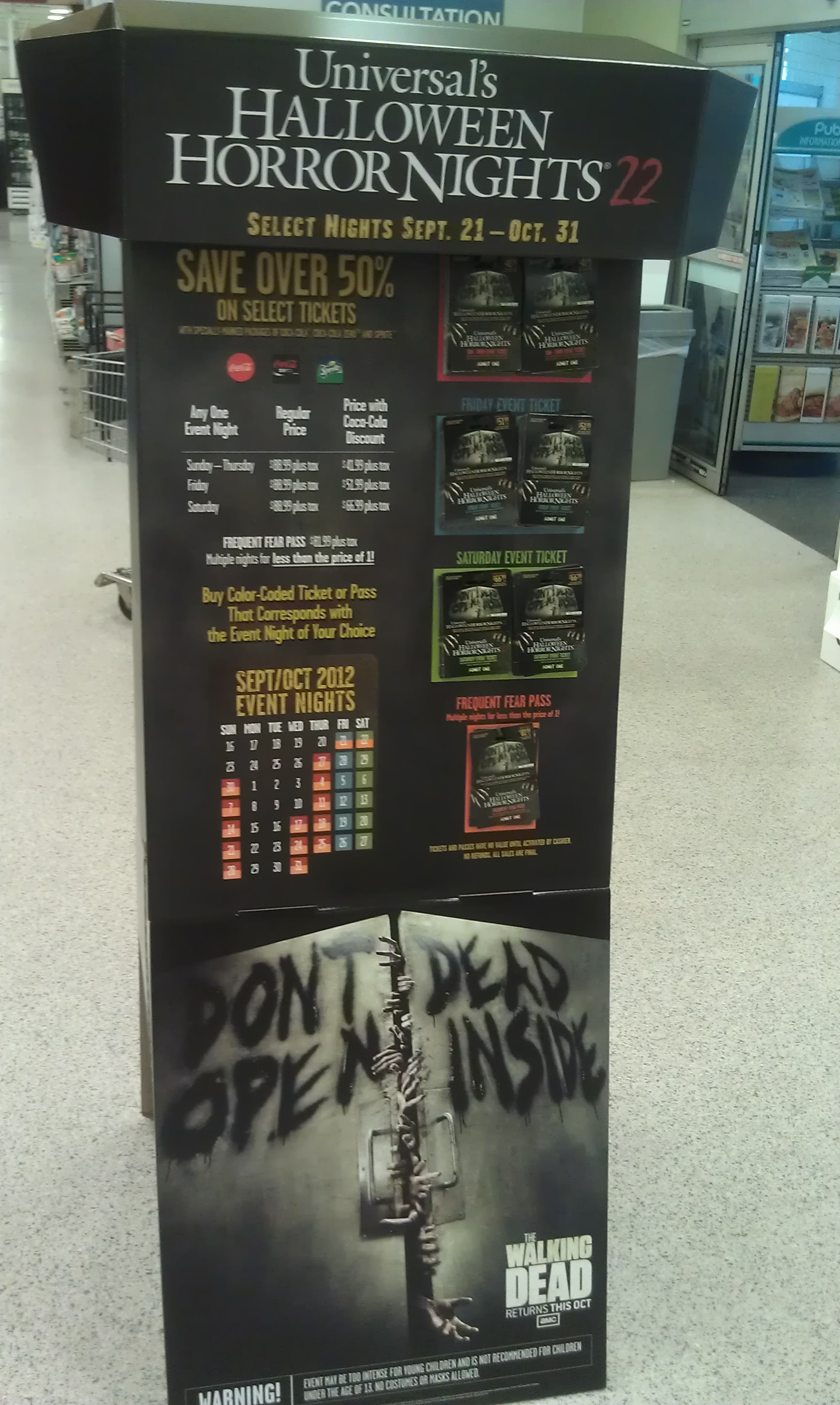 Behind The Thrills | Billboards show off Walking Dead for ...