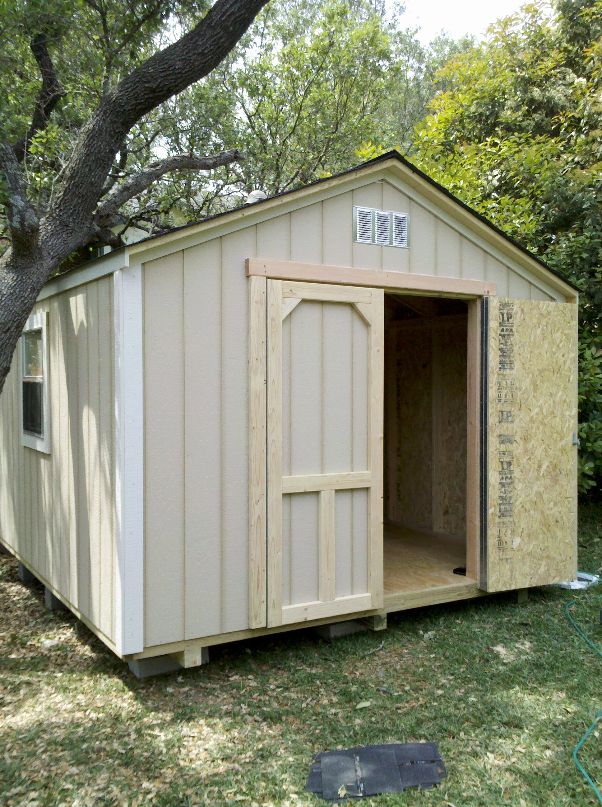 ... Custom Wood Storage Sheds | San Antonio Texas | 10x10 Gable Style Shed