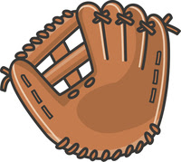 野球グローブ ボール 野球用品 野球ボール 概念 デフォルメ 茶色 球体 の画像素材 イラスト素材ならイメージナビ