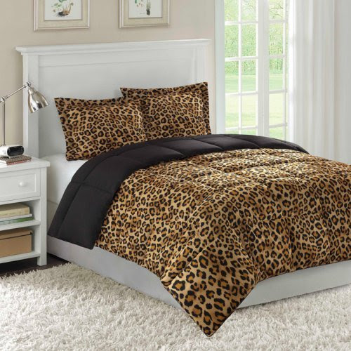 Premier Comfort Zaire Comforter Mini-Set - Cheetah - Full/Queen