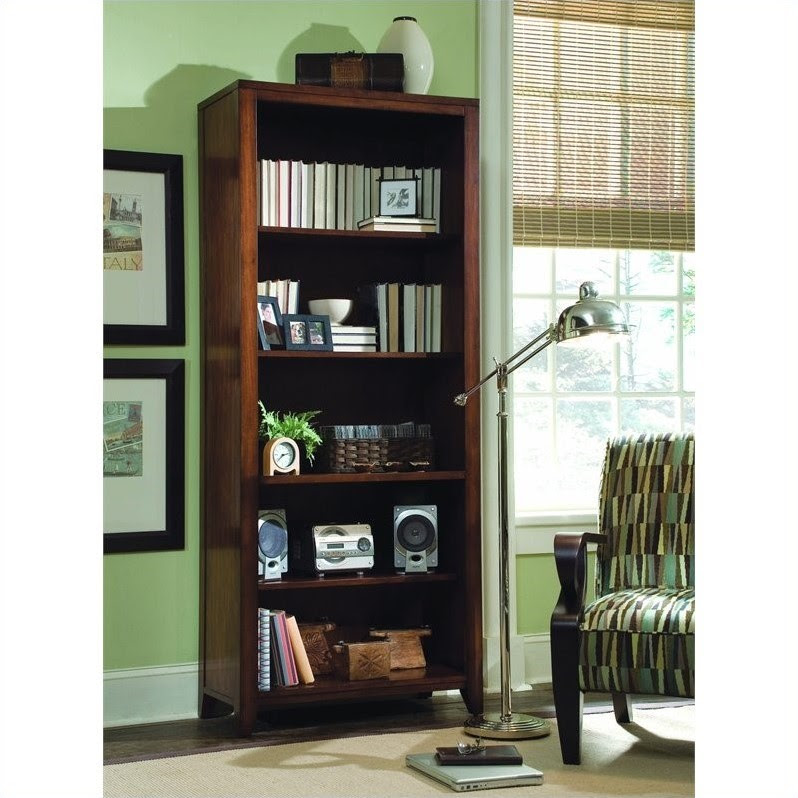 Cheap Offer Hooker Furniture Danforth Tall Bookcase in Rich Medium
Brown Before Too Late