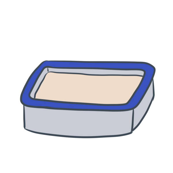 猫用のトイレのイラスト かわいいフリー素材が無料のイラストレイン
