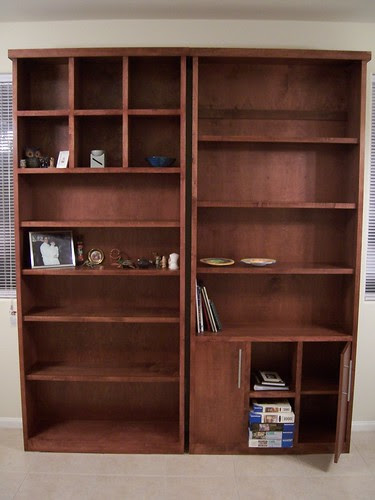 Main bookcases