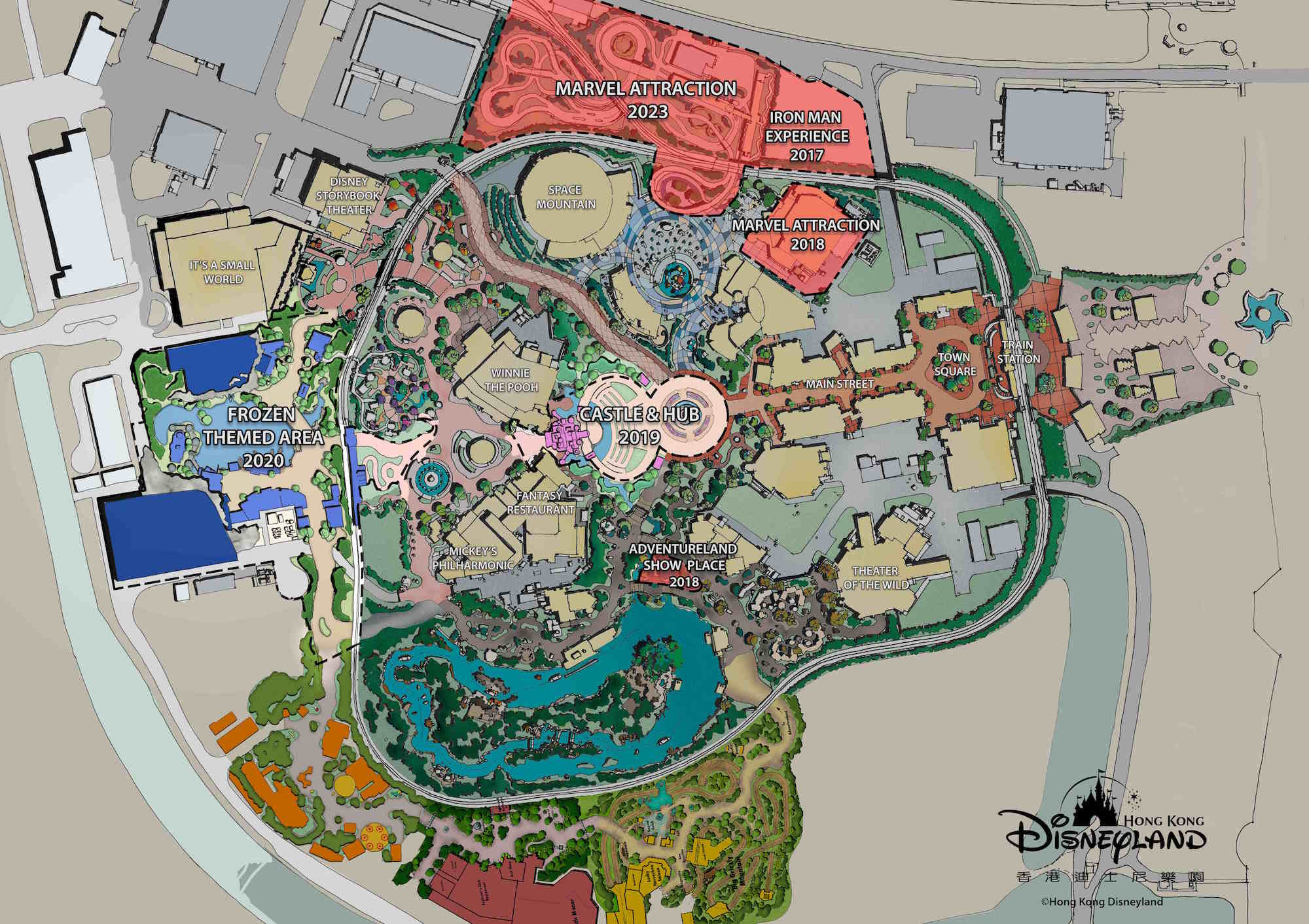 Hong Kong Expansion Anaheim Expansion Wdwmagic