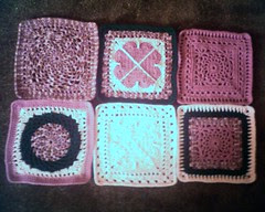 Ravelry CAL Afghan 2 in progress