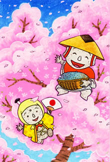 お地蔵さんのイラスト発表