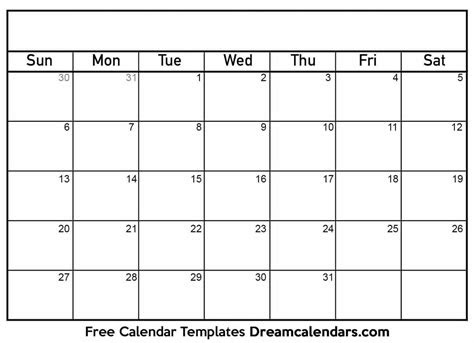 This web page allows you to define a calendar page (as in page of a wall calendar) and then print it. extraordinary blank calendar printable to fill in free calendar