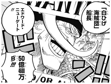 ワンピースの最新懸賞金ランキングベスト50 四皇や七武海は Legend Anime