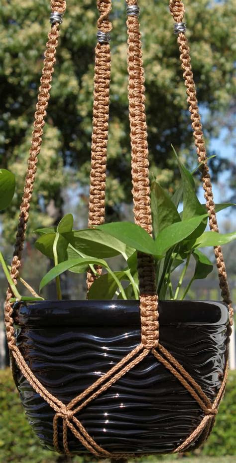 Indoor plants are a simple way to add a pop of color or boost your mood in any room. Macrame Plant Hanger Patterns to Embellish Any Rustic or