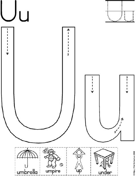  13 u worksheets for preschoolers worksheetocom