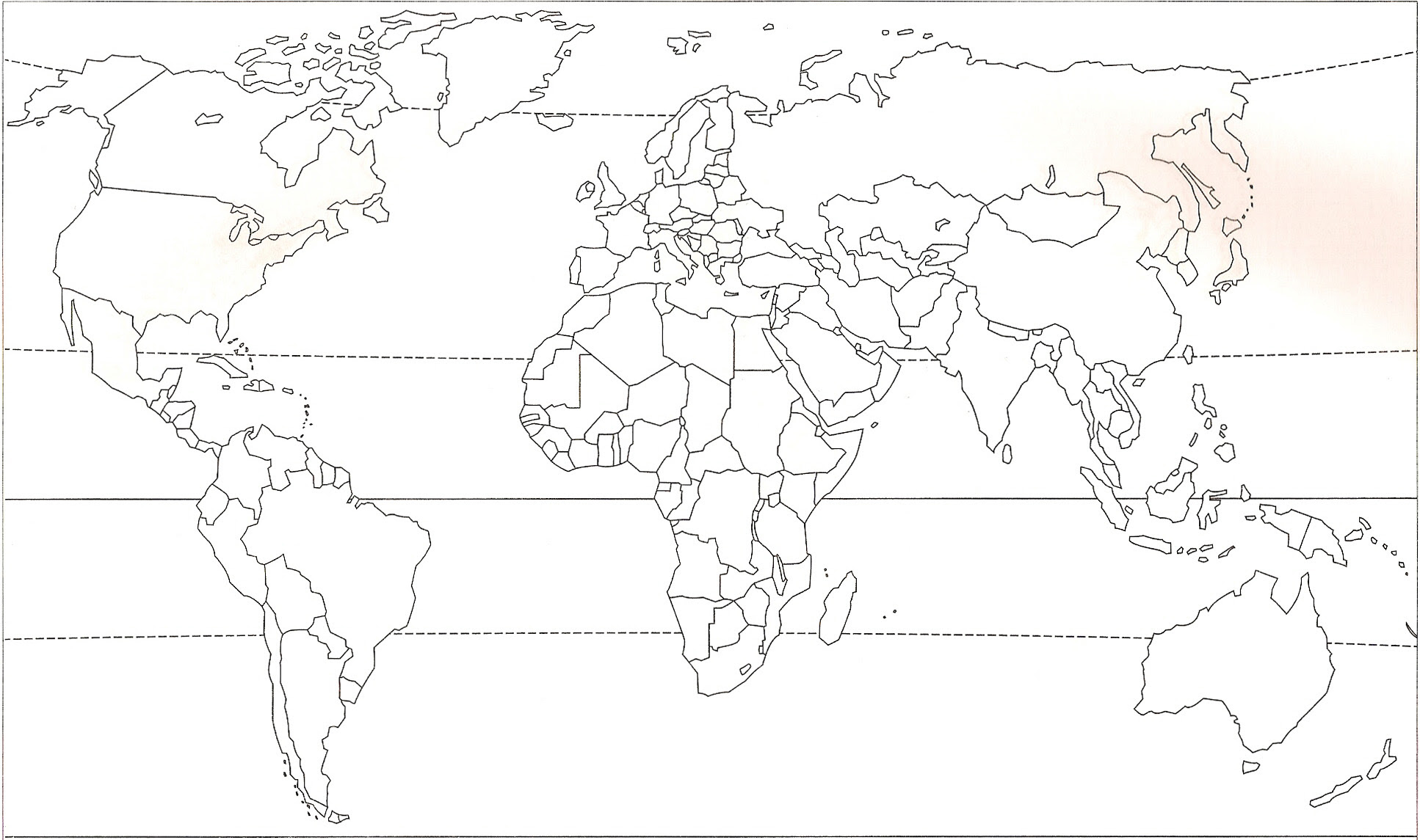Espacoluzdiamantina 25 Nouveau Carte Du Monde Politique Vierge