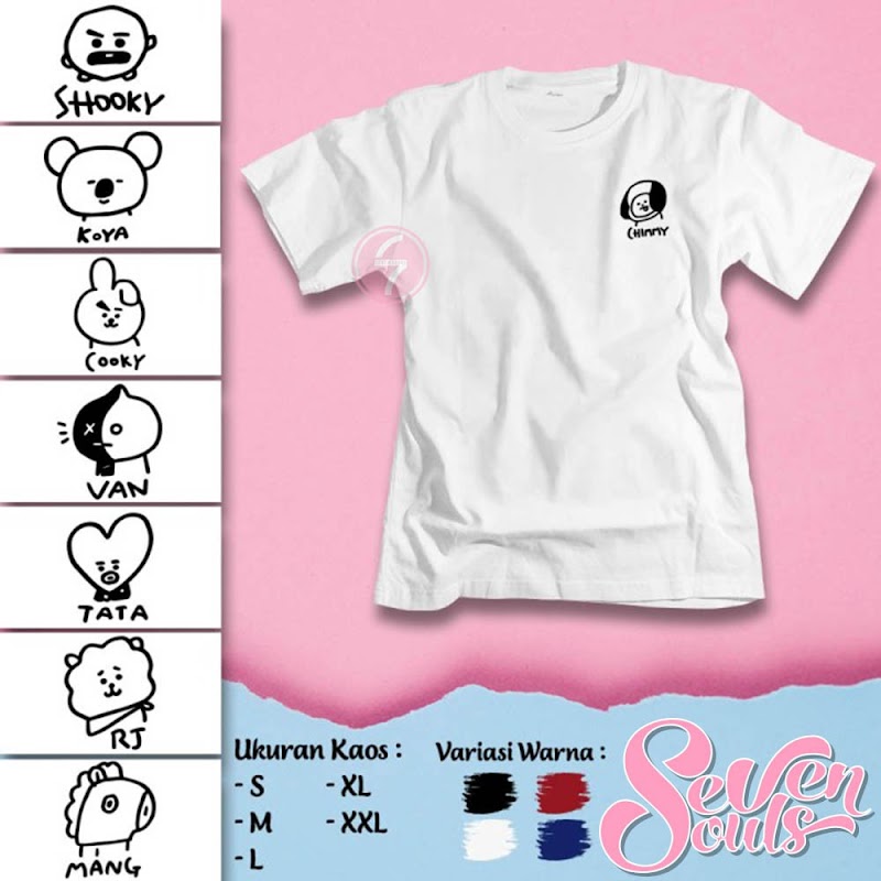 Top Baru Shooky Baju Kaos, Motif Terbaru!