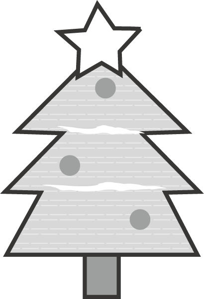 クリスマスのイラスト イラスト無料フリー素材 クリスマスツリー