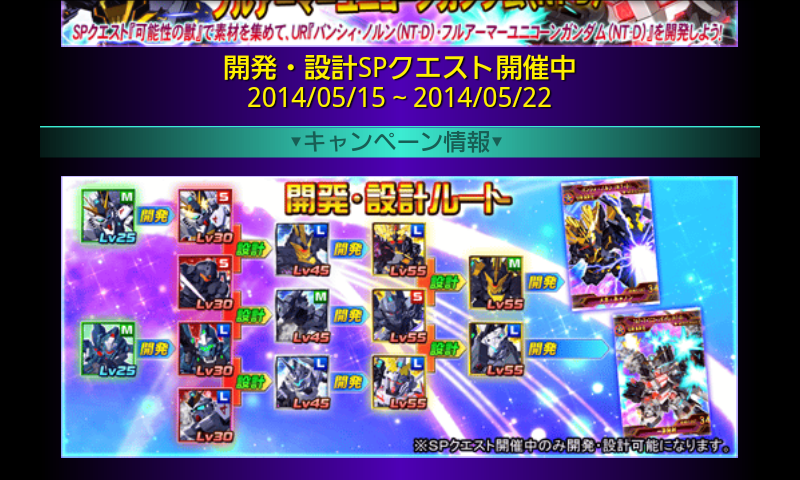 けたろう日記 Sdガンダムgジェネレーションフロンティア Uc開発イベント 可能性の獣 特級難しいねぇ