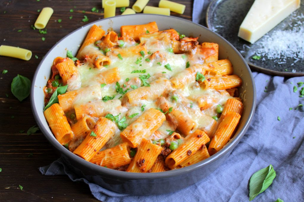 Rigatoni Al Forno Wie Vom Italiener