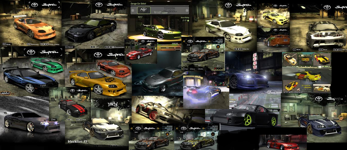 Need for Speed Most Wanted Supra Need for Speed Most Wanted Supra