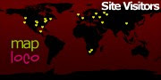 Locations of Site Visitors
