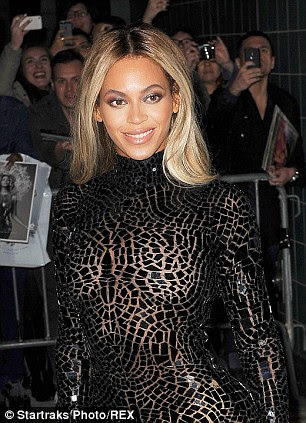 Disappointed: Beyonce has come under fire from current and former NASA astronauts for including a sample of audio taken from the tragic 1986 Challenger crash (right)