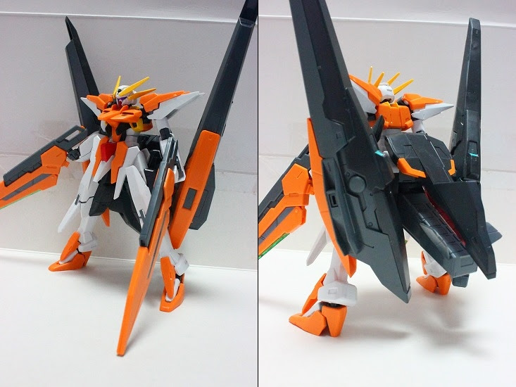 レビュー Gn 011 ガンダムハルート 最終決戦仕様 1 144hg改造