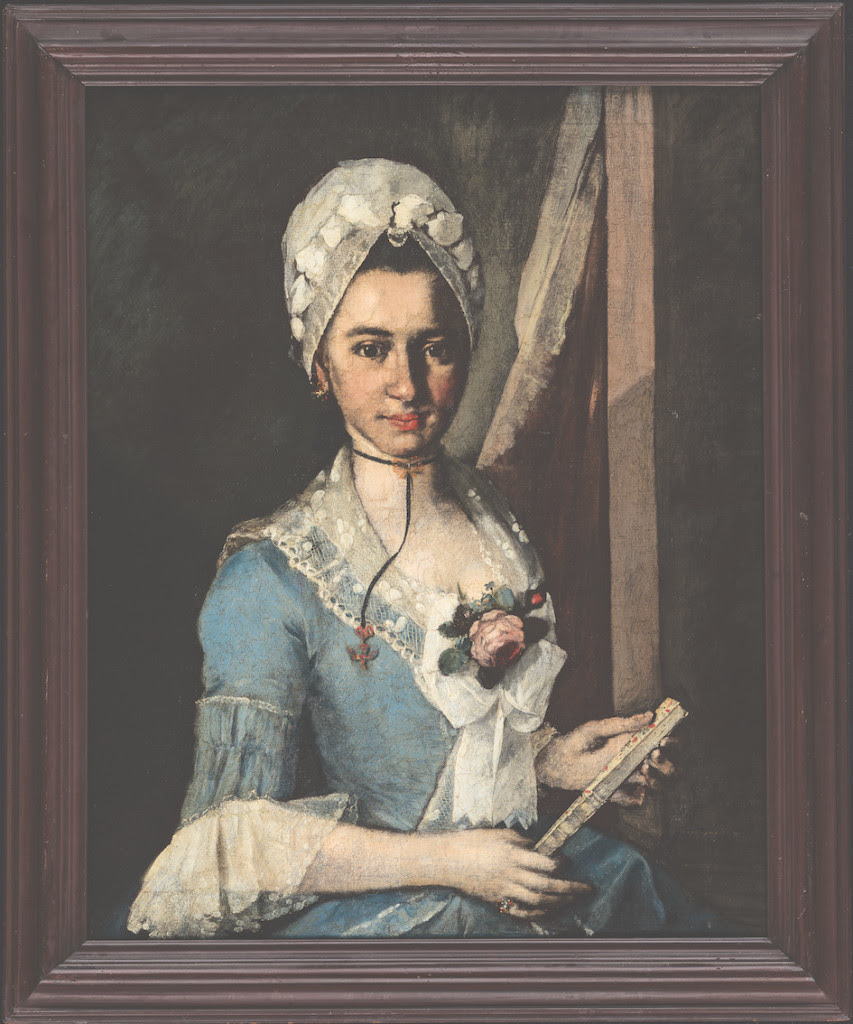 AA Bild Signer Signer Unbekannte Frau 853x1024